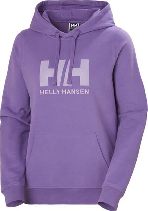Damska Bluza Helly Hansen W HH Logo Hoodie 33978_666 – Fioletowy