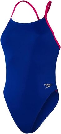 Damski Strój kąpielowy Speedo Solid Tiebk 1Pc AF 8-00318115504 – Niebieski