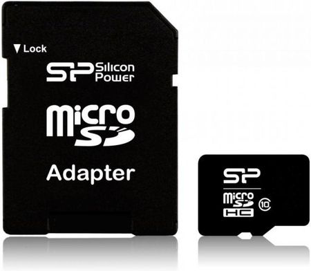 Silicon Power microSDHC 16GB Class 10 (SP016GBSTH010V10-SP)