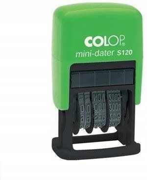 Colop Mini Datownik Printer S120 Green Line 4Mm Data Pol