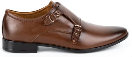Skórzane buty wizytowe Monki 287LU brązowe