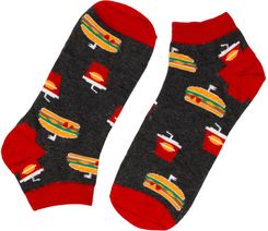 Zdjęcie Skarpety stopki bawełniane kolorowe BURGER COLA - Łosice