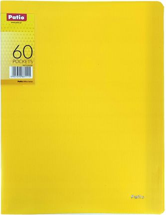 Patio Teczka A4 Clear Book 60 Koszulek Żółta 1136/06
