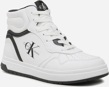 Buty sportowe dla dzieci Calvin Klein SNEAKER V3X9-80730-1355100 36 Białe (8052578356685)