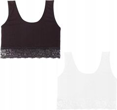 Zdjęcie Top dziewczęcy biustonosz koronka Moraj 2 szt. 128 - Gostyń