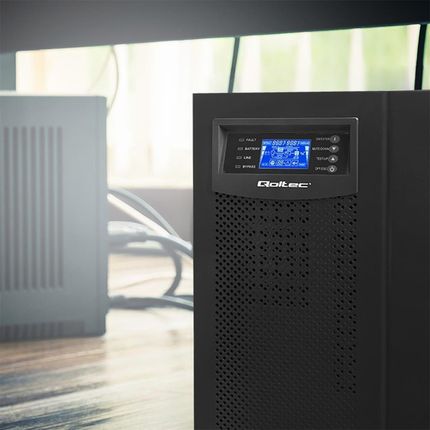 Qoltec Чиста синусоїда 6 кВА 4 8 кВт РК-дисплей USB (53982) - фото 4