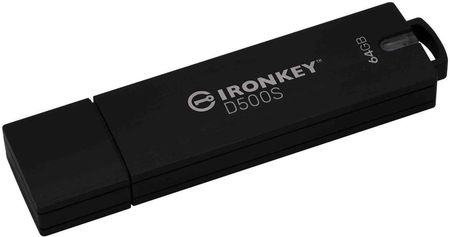 Kingston 64GB IronKey D500S FIPS 140-3 Level 3 AES 256 (IKD500S64GB)
