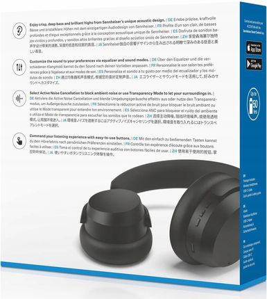 Słuchawki Sennheiser Accentum Wireless Czarny Black - Opinie i