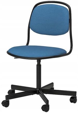 Ikea Orfjall Krzesło Obrotowe Czarny Vissle Niebie