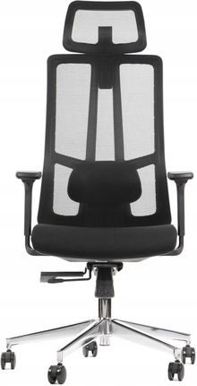 Krzesło Biurowe Ergont Czarne Obrotowe Siatka