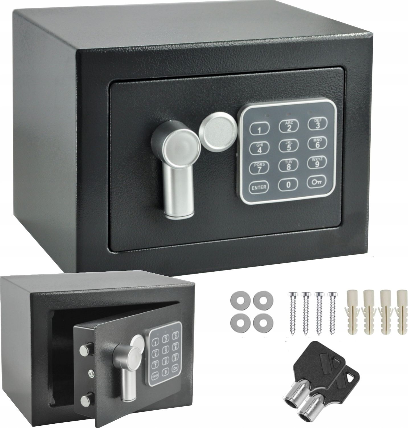 Mini Sejf Yale Sejf Podstawowy Mini Ysv/170/Db1 Czarny - Ceny i opinie - Ceneo.pl
