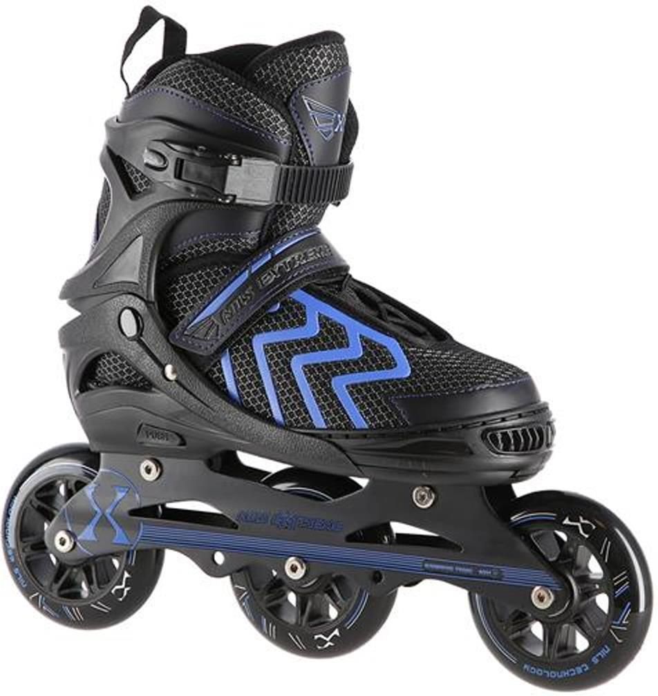 Rolki Rolki Nils Extreme Na19318 Czarno-Niebieski Rozm. M 35-38 ...