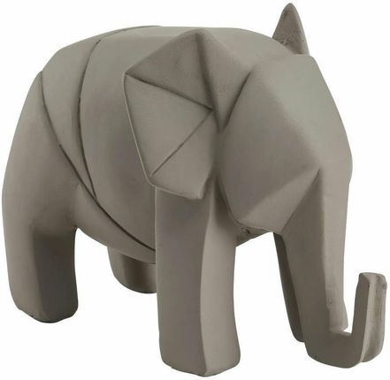 Figurka Elephant Origami szary