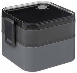 Lunch box 5five simply 1,5l szary/czarny