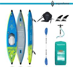 Zdjęcie Kajak pompowany jednoosobowy Aquatone Glacier 12'6" TK-600 - Błonie