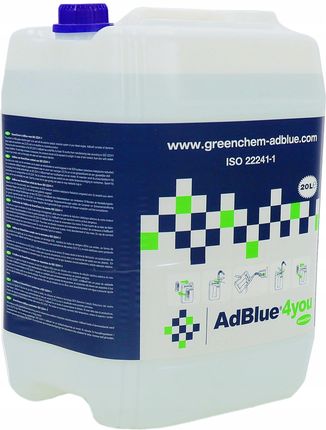 Greenchem Płyn Adblue 20L Preparat Euro 6 5 4 - Opinie i ceny na Ceneo.pl