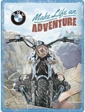 Zdjęcie Nostalgic Art Plakat 30X40 Bmw Make Life Adventure Seria Motofan - Nowogród Bobrzański