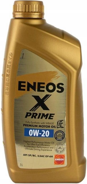 Eneos X Prime 0W20 1L Gf 6A - Opinie i ceny na Ceneo.pl
