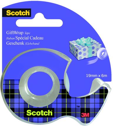 Scotch Taśma Klejąca Do Pakowania Gift Wrap 19Mmx6M