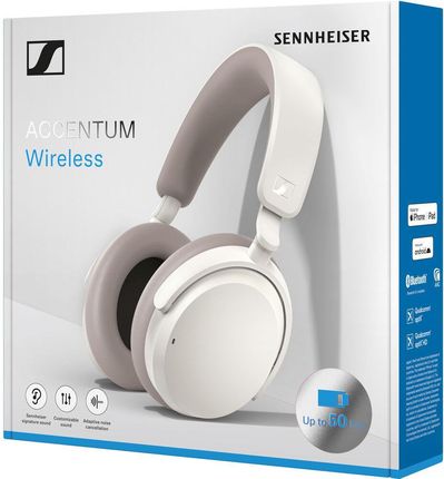 Słuchawki Sennheiser Accentum Wireless (Biały / White) - Opinie i