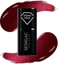 Zdjęcie Semilac 467 Red Candle Flash Lakier Hybrydowy 7Ml - Strzyżów