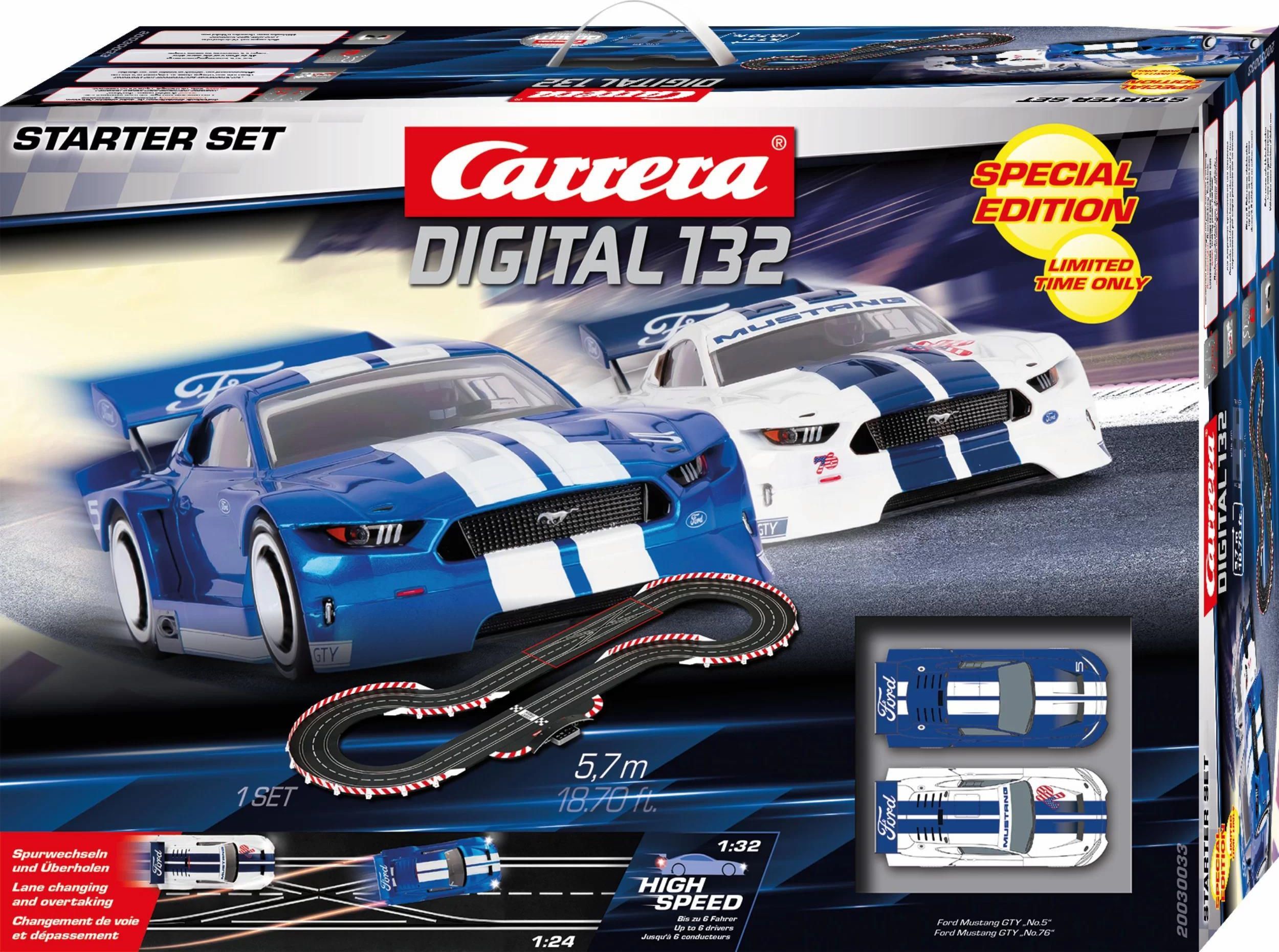 Carrera Digital 132 Tor Samochodowy 5,7 M Starter Set + 2