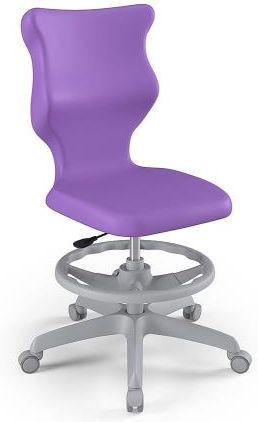 Entelo Krzesło szkolne Twist GY fioletowe rozmiar 6 (159-188 cm) WK+P bez podłokietników