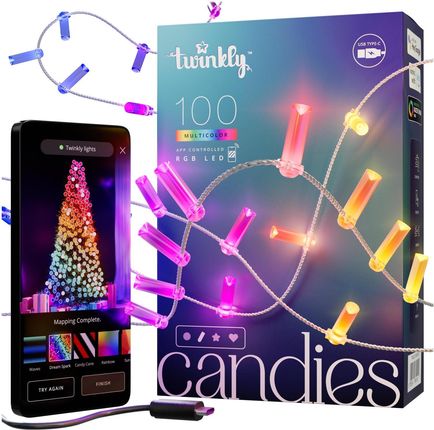Twinkly Candies LED TWKC100RGB-T