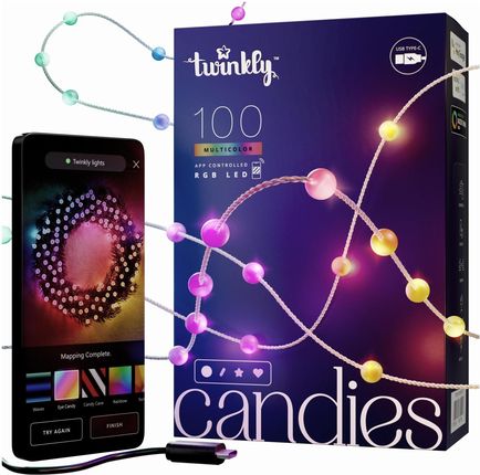 Twinkly Candies LED TWKP100RGB-T