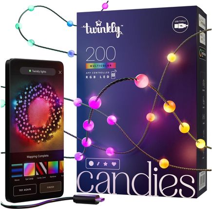 Twinkly Candies LED TWKP200RGB-G