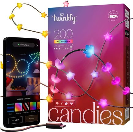 Twinkly Candies LED TWKS200RGB-G
