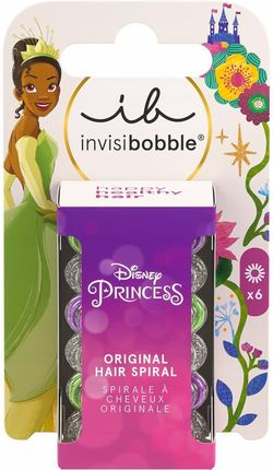 Invisibobble Disney Princess Tiana Gumki Do Włosów 6 szt.