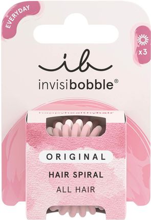 Invisibobble Original The Pinks 3 x Original Spirals Gumki Do Włosów