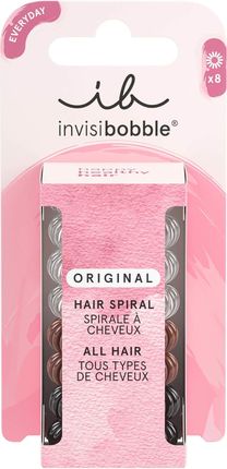 Invisibobble Original Hair Necessities Spirals Value Pack Pack Of 8 Gumki Do Włosów