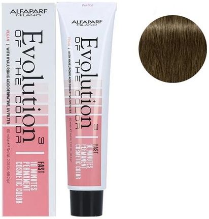 Alfaparf Evolution Of The Color Cube 10 Minutes Trwała Farba Do Włosów Kolor 6 Ciemny Naturalny Blond 60 ml