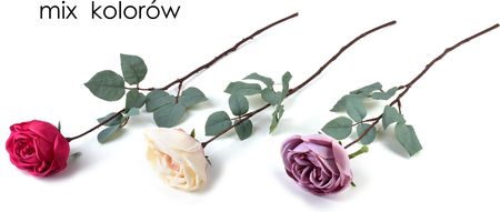 Mondex Kwiat Sztuczny Róża Pojedyncza 63Cm