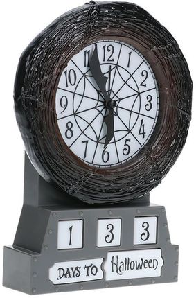 Marka Niezdefiniowana Nightmare Before Christmas Countdown Alarm Clock High: 21 Cm / Zegar Miasteczko Halloween Wysokość: 21 Cm (37329)