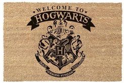 Zdjęcie Harry Potter Welcome To Hogwarts Black Door Mat 60 X 40 Cm Beige / Wycieraczka Pod Drzwi Harry Potter Witamy W Hogwarcie 60 X 40 - Będzin
