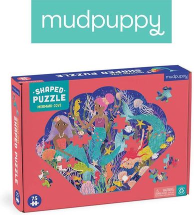 Mudpuppy Puzzle Konturowe Zatoczka Syren 75 Elementów 5+ (37643)