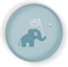 Zdjęcie Done By Deer Talerzyk Dla Dziecka Foodie Elphee Blue (38273) - Orneta