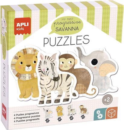 Apli Kids Puzzle Progresywne My First Sawanna 2+ (38200)