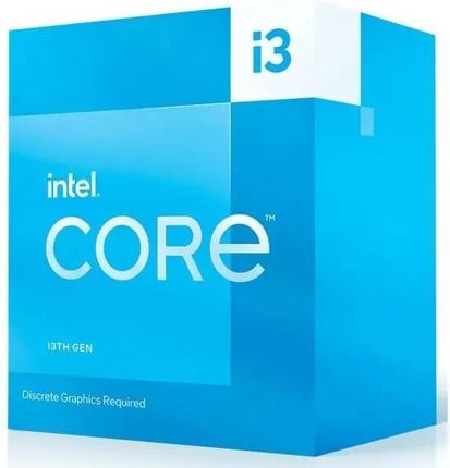 Intel Core i3-13100F, 3.4 GHz BOX (BX8071513100FSRMBV)