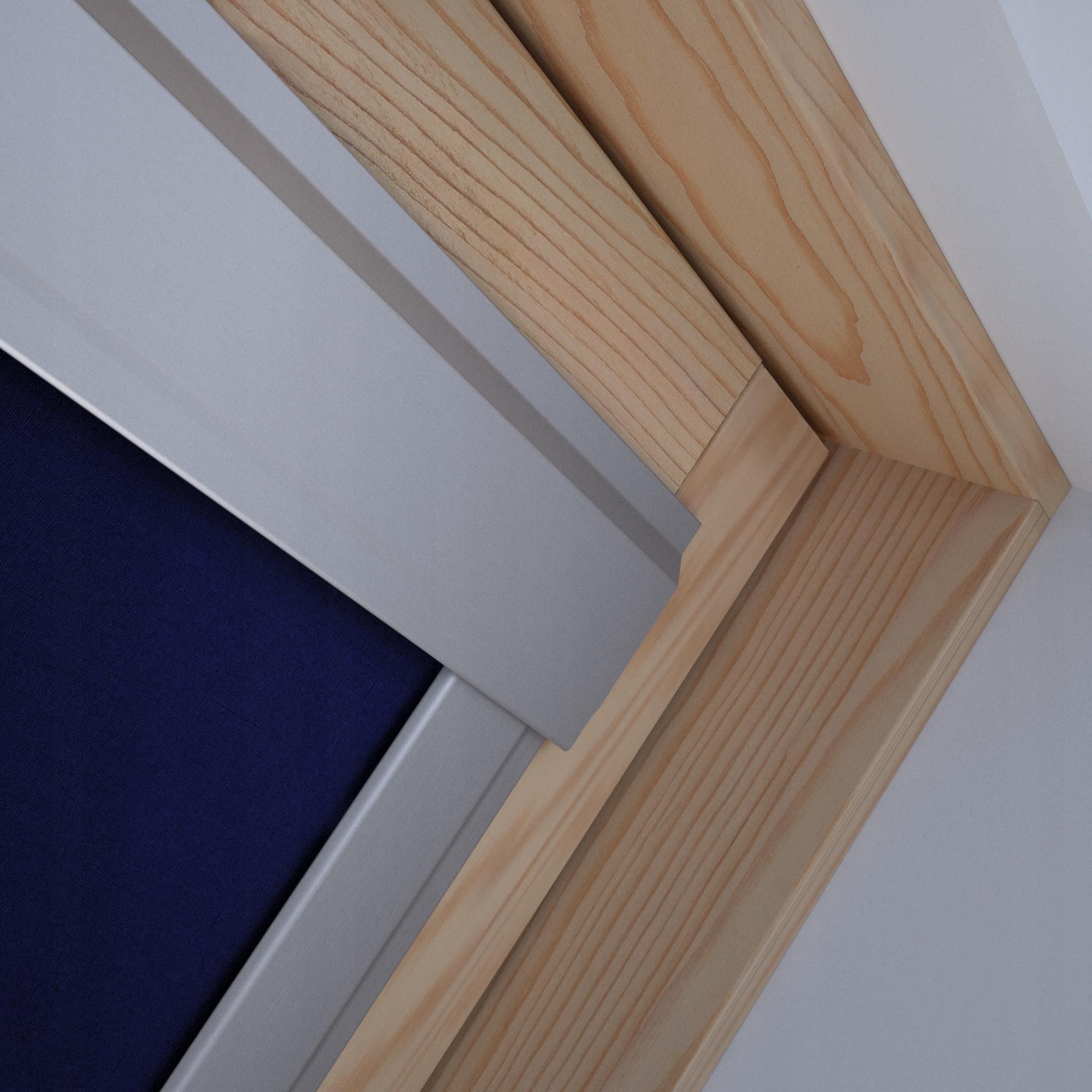 Roleta zewnętrzna Rooflite Dua M6A Granatowa Roleta Do Okien Dachowych