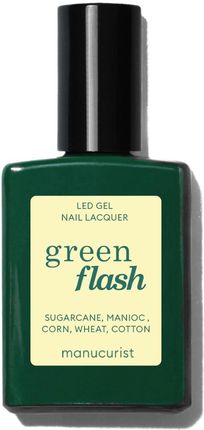 Manucurist Green Flash Led Gel Nail Lacquer Lakier Do Paznokci 15ml Mimosa
