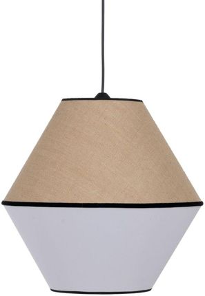 Bigbuy Home Lampa Sufitowa Biały Czarny Naturalny Żelazo Plastikowy 220-240 V 32 X 16 26 Cm (S8803421)