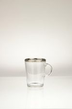 Zdjęcie Faro Platinum Fpo Szklanka Do Herbaty Z Uchem 250ml - Brzeg
