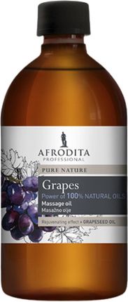 Afrodita Grapes Winogronowy Olejek Do Masażu