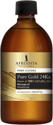 Afrodita Pure Gold 24 Ka Olejek Do Masażu