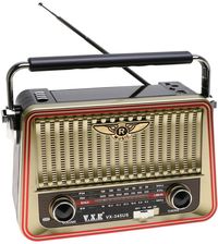 Zdjęcie Radio PRZENOŚNE Retro GŁOŚNIK MP3 SOLAR FM USB TF Akumulator 2471 - Kraków