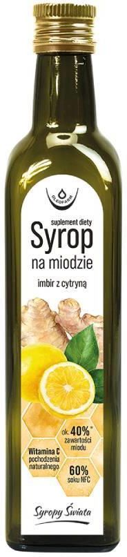 Oleofarm Syrop Na Miodzie Imbir Z Cytryn Ml Opinie I Ceny Na Ceneo Pl